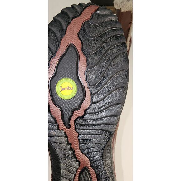 Jambu Eskimo Women's Burgundy Faux Fur Lined Leather Snow Boots 7M - Picture 12 of 12